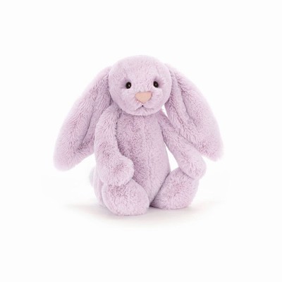 Jellycat Bashful Lilac Bunnies USA | 19730PKWD